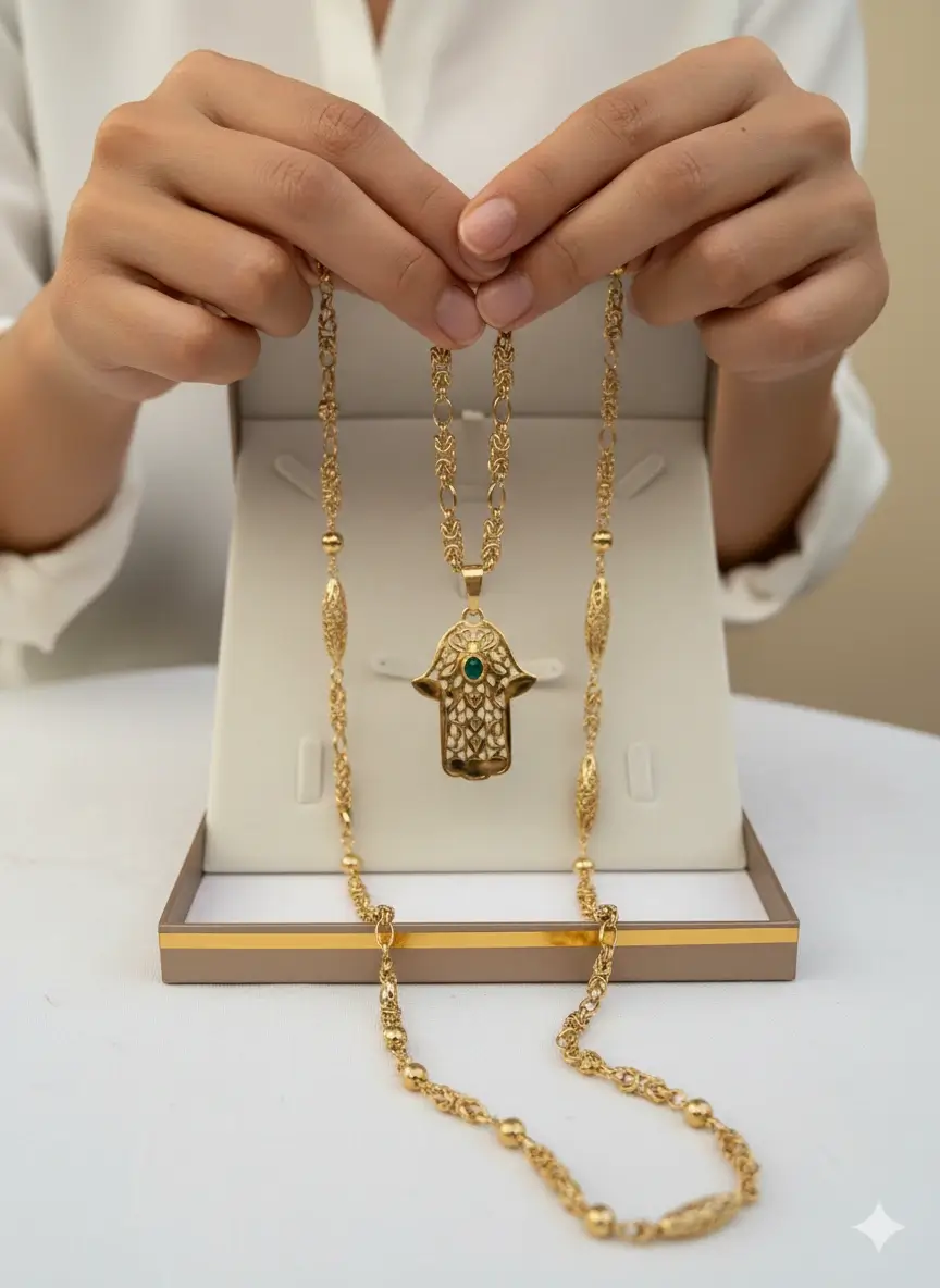 sautoir pendentif khemisa - Image 4