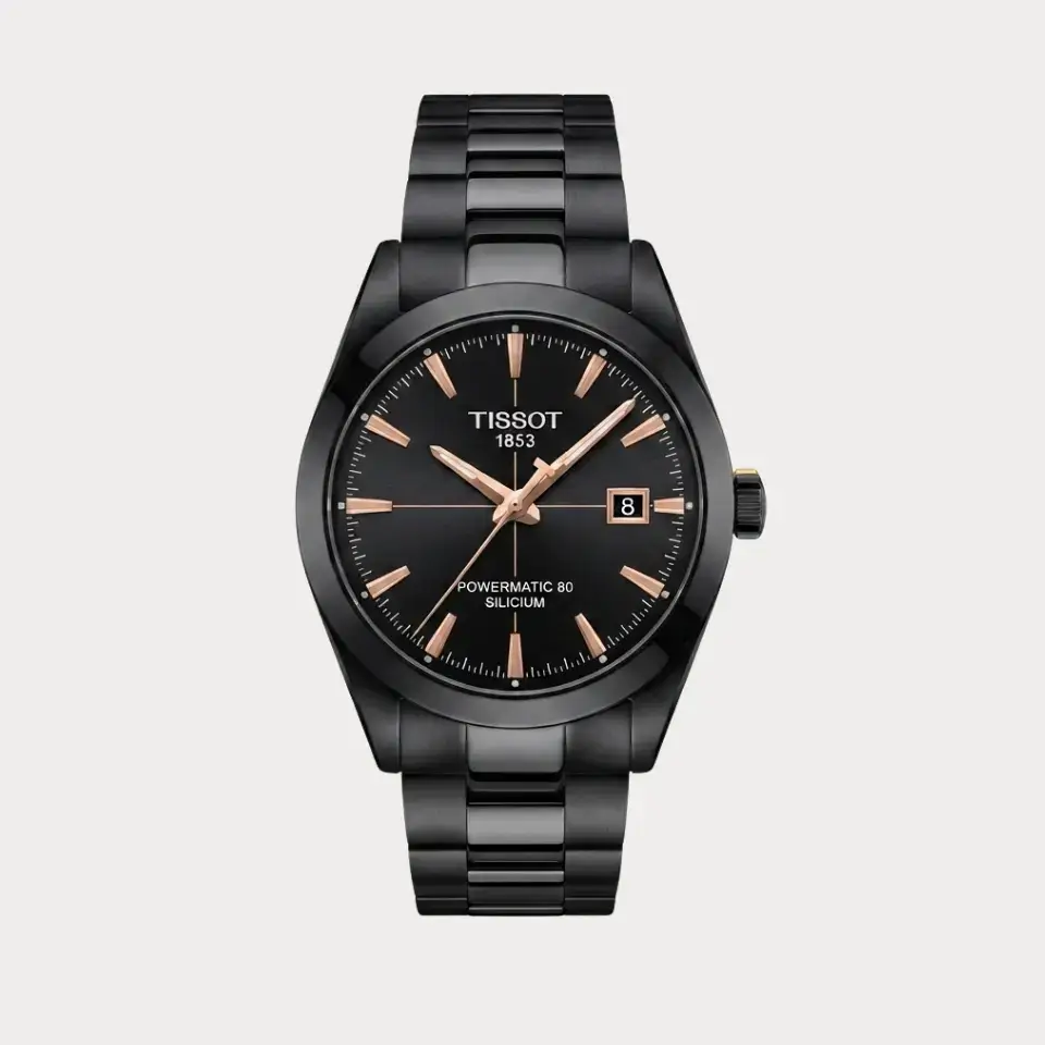 Tis-sot Gentleman Powermatic 80 Silicium full Noire