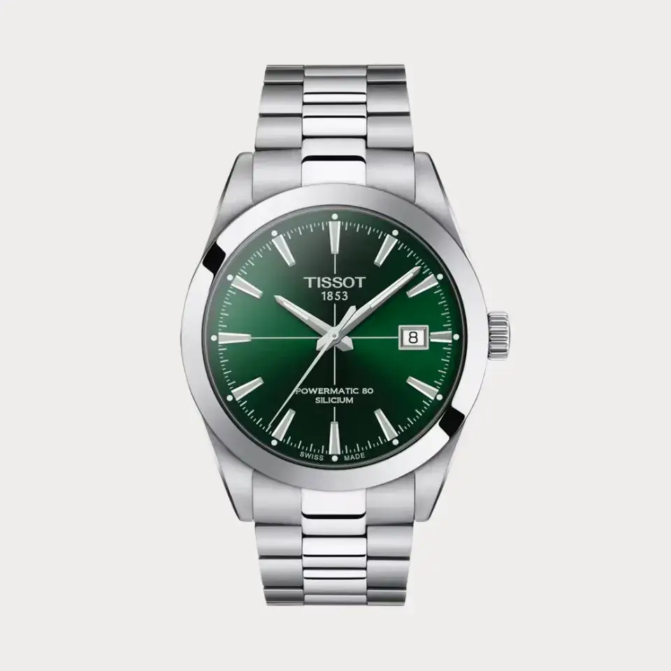 Tis-sot Gentleman Powermatic 80 Silicium vert