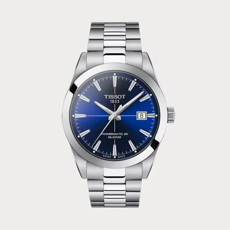 Tis-sot Gentleman Powermatic 80 Silicium Bleu