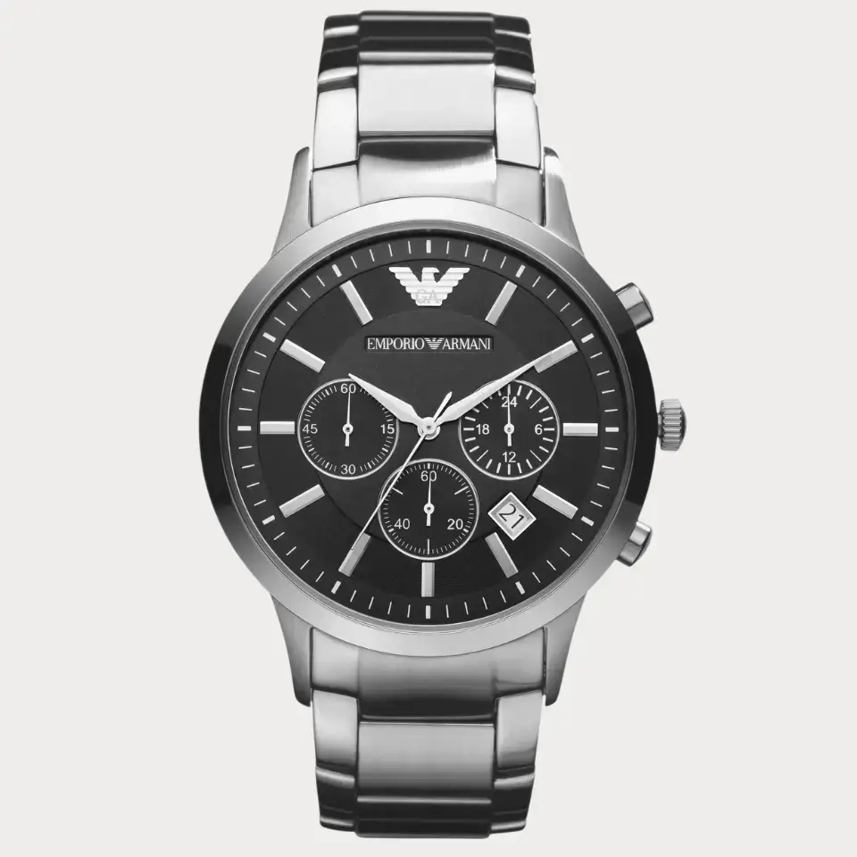 Montre Emporio-Armani Noire